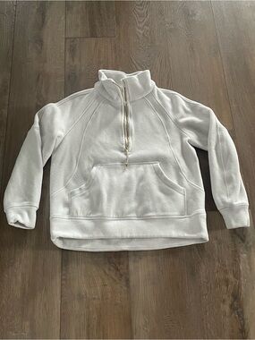 Lululemon oversized scuba bone and gold